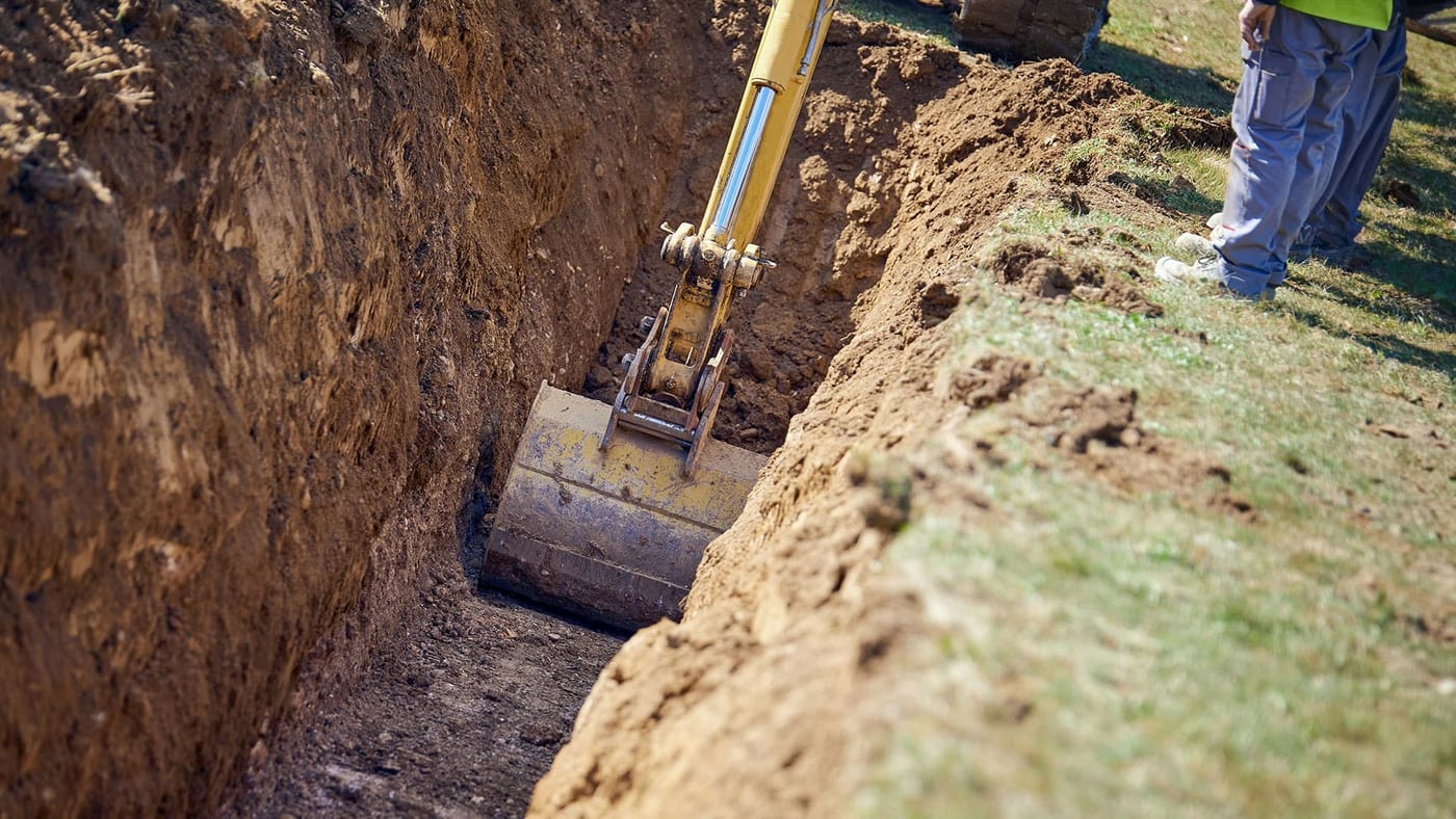 Base preparation work